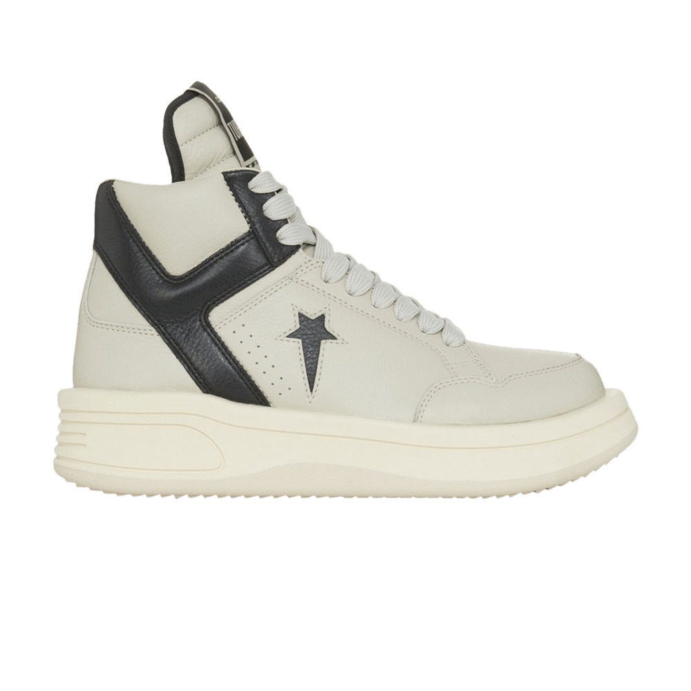 Converse x Rick Owens DRKSHDW TURBOWPN High 'Oyster Black' - 1