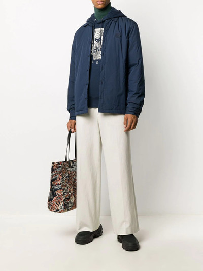 KENZO embroidered Tiger zipped jacket outlook