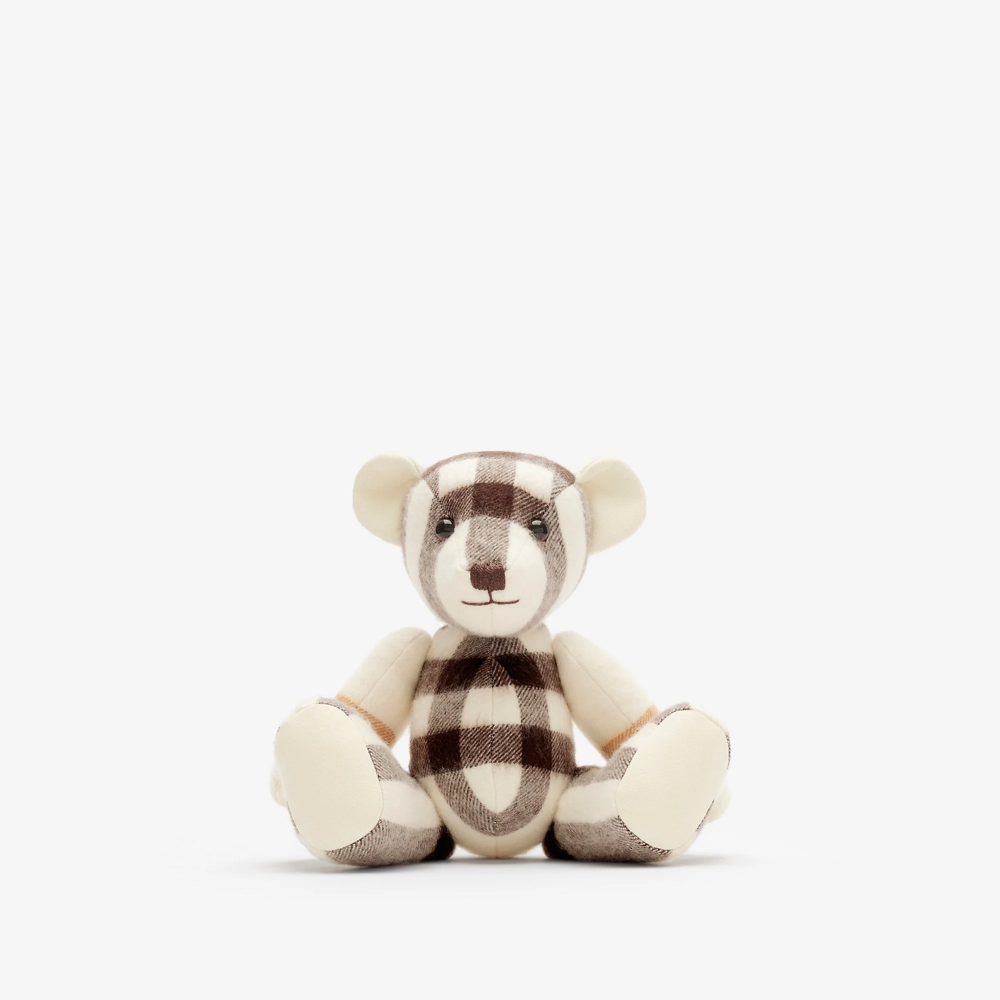 Check Cashmere Thomas Bear - 1