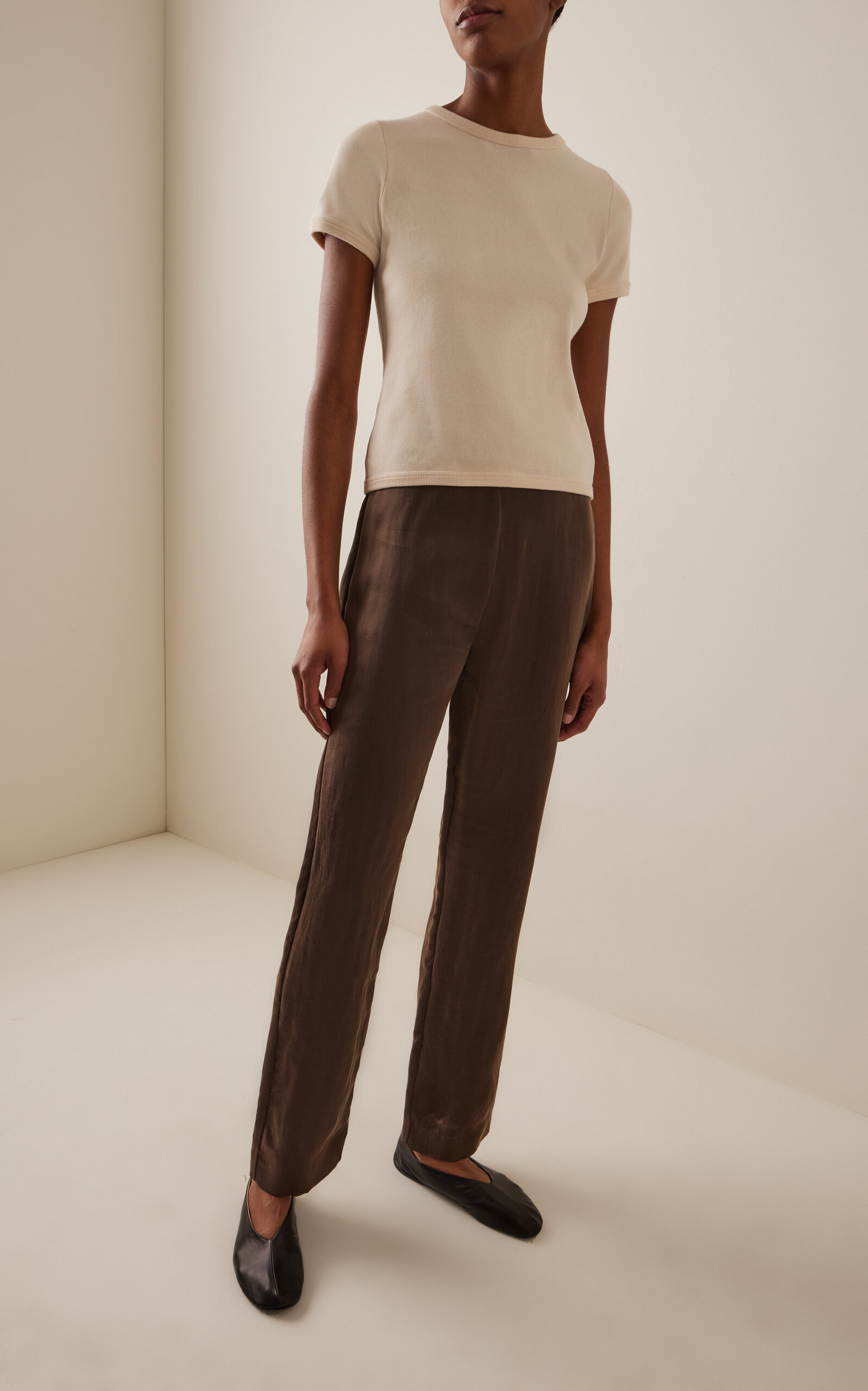 Torya Cotton Tee ivory - 3