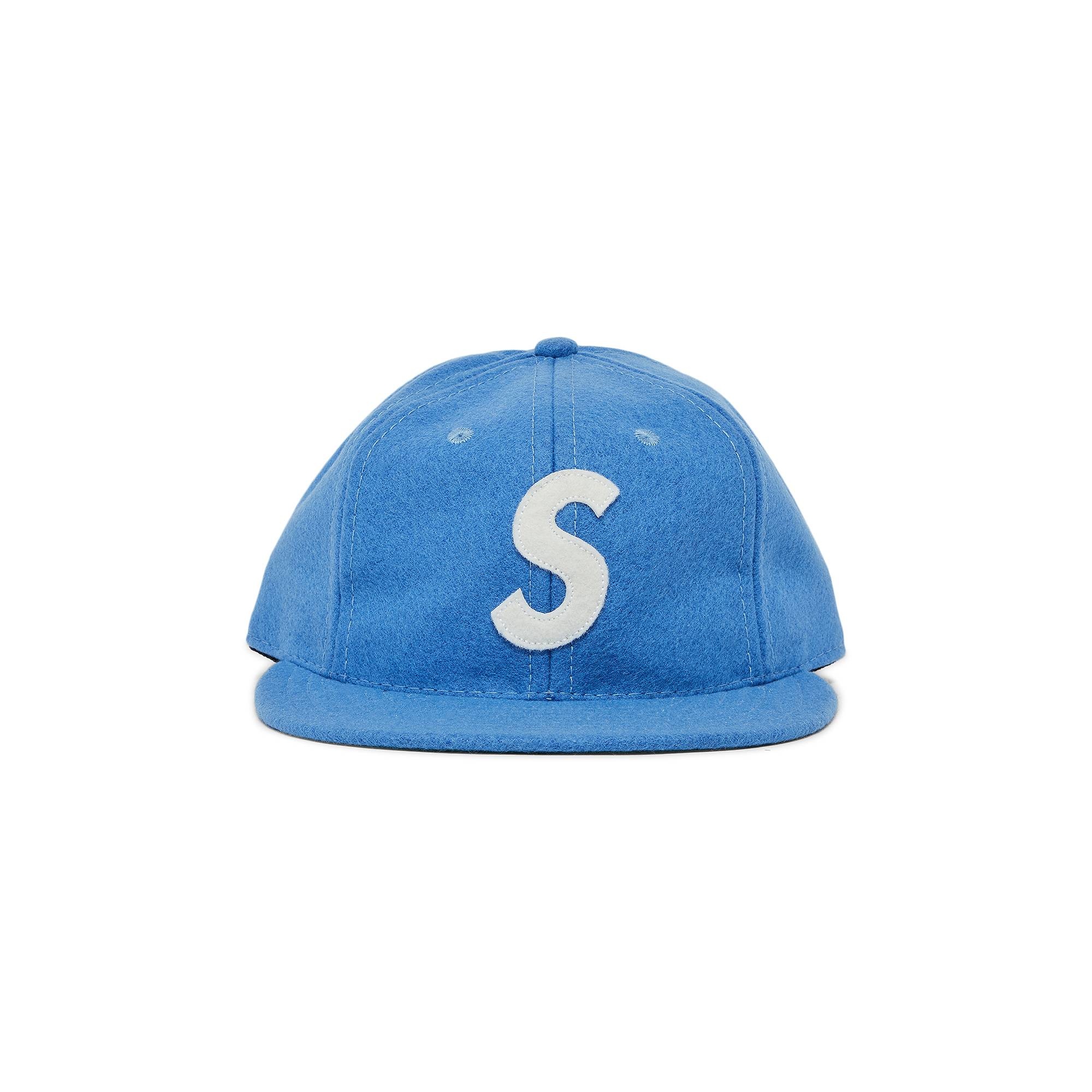 Supreme x Ebbets S Logo Fitted 6-Panel 'Light Blue' - 1