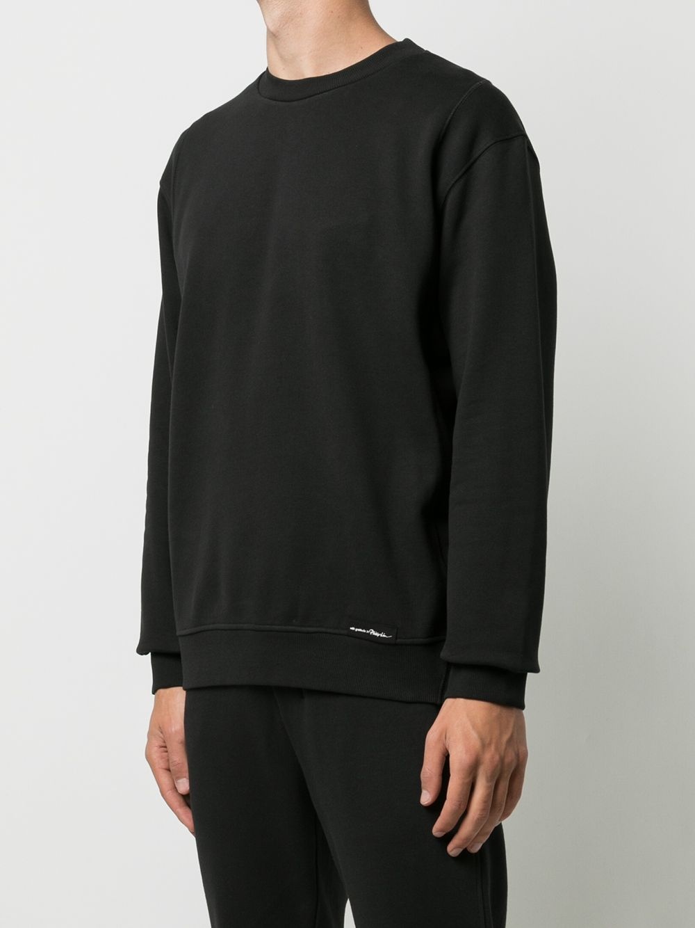 logo patch detail sweatshirt - 3