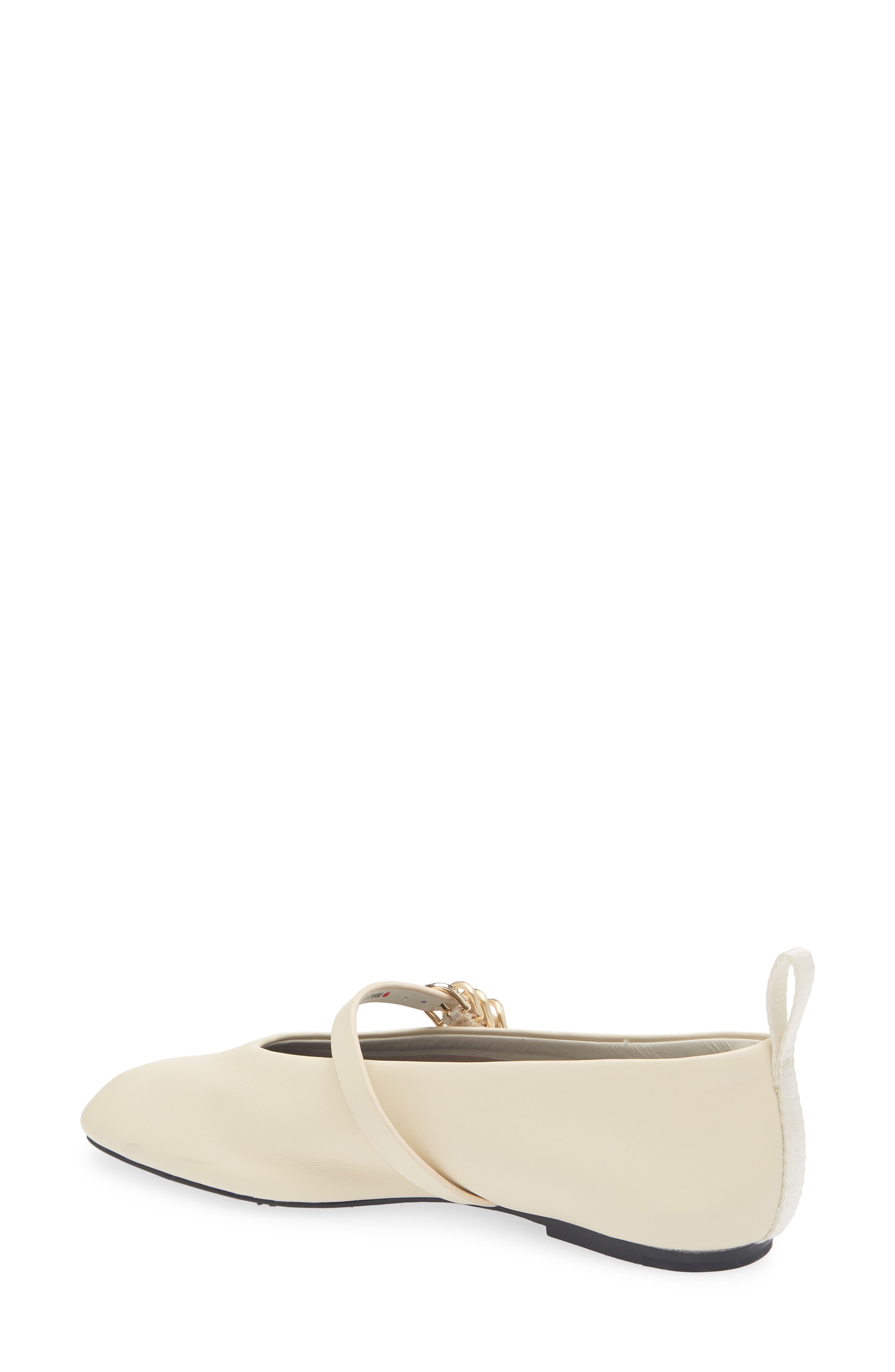 rag & bone Spire Mary Jane Flat in Greige Leather at Nordstrom - 2