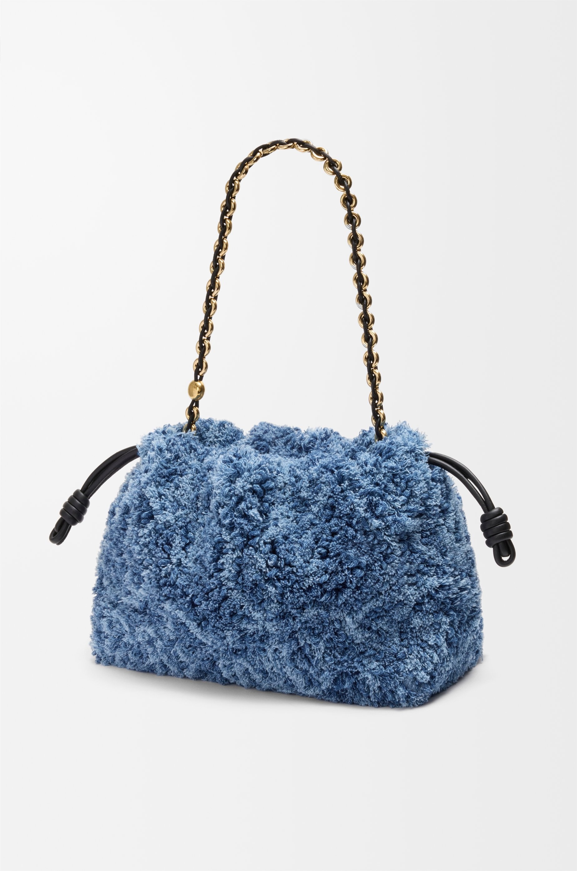 Medium Flamenco purse in denim - 6