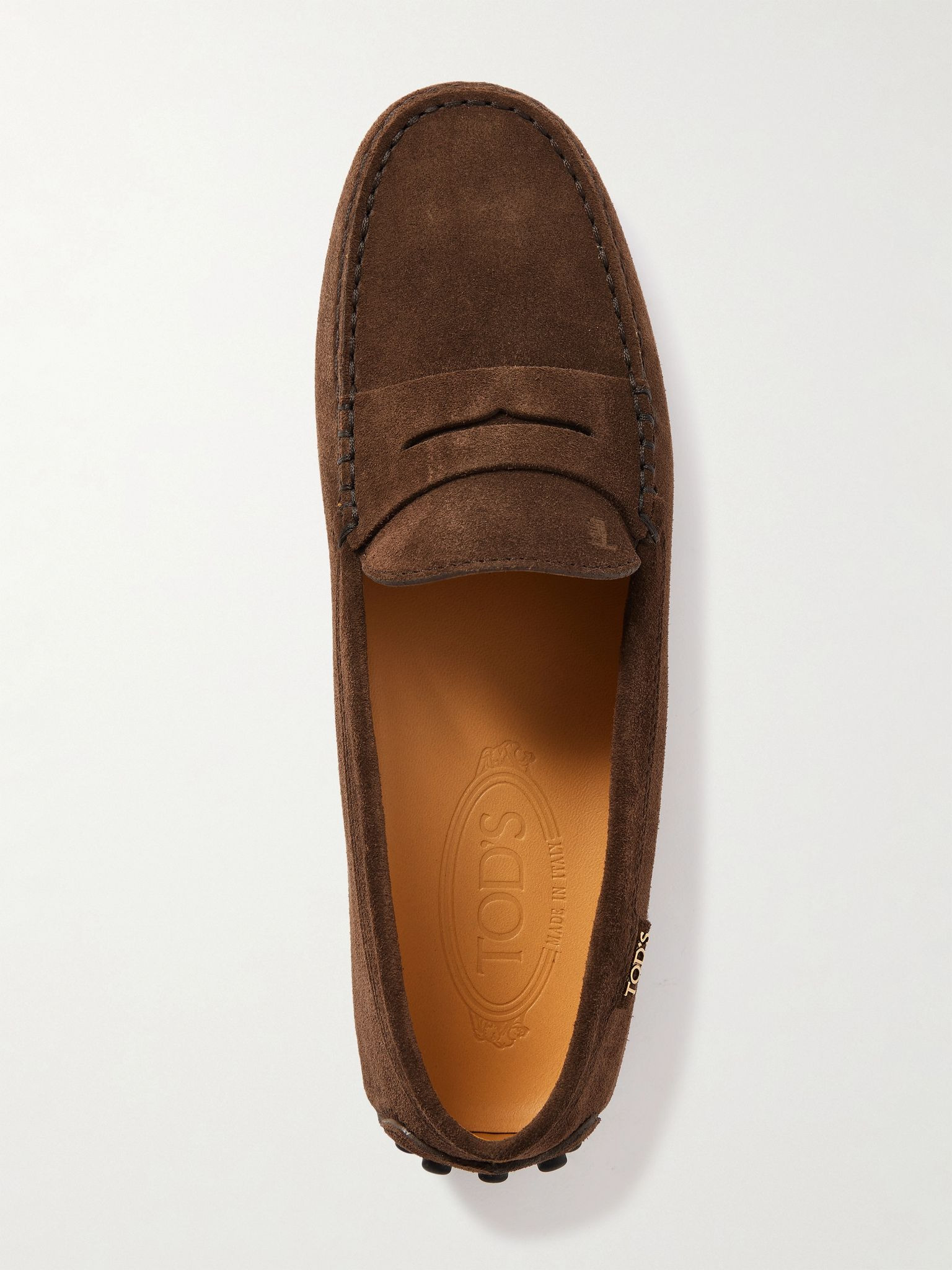Gommino suede loafers Dark brown - 5