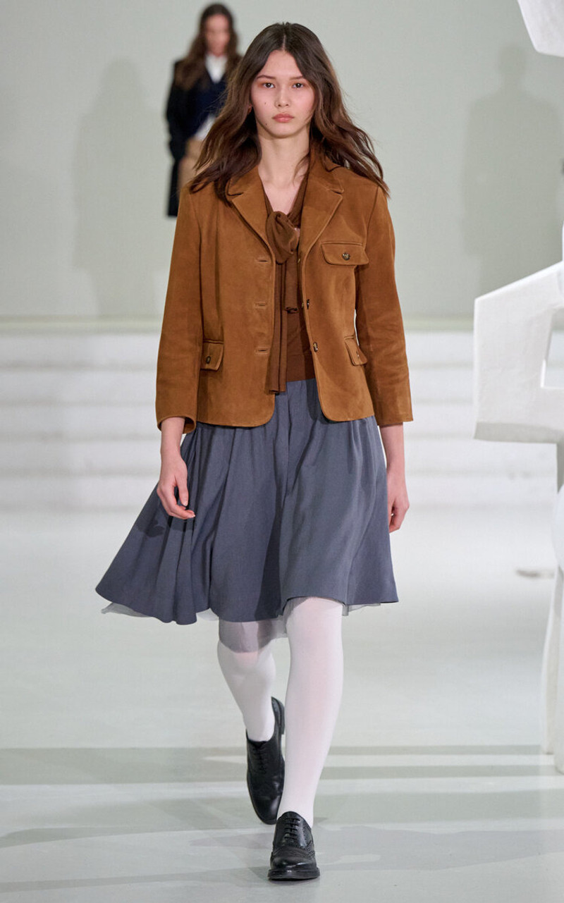 The Garment Bergen Scarf Neck Knit Top brown outlook