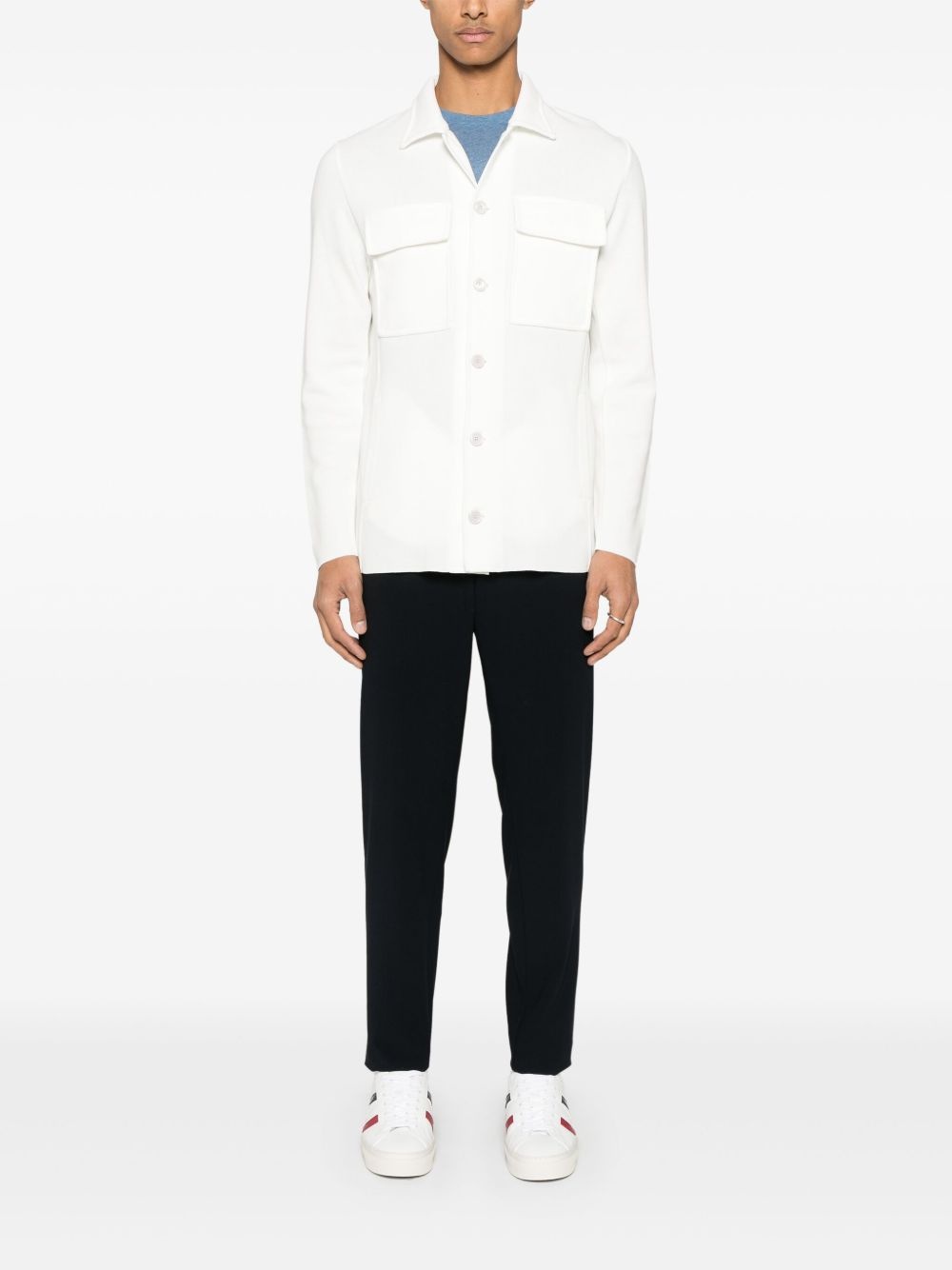 cotton shirt jacket - 2