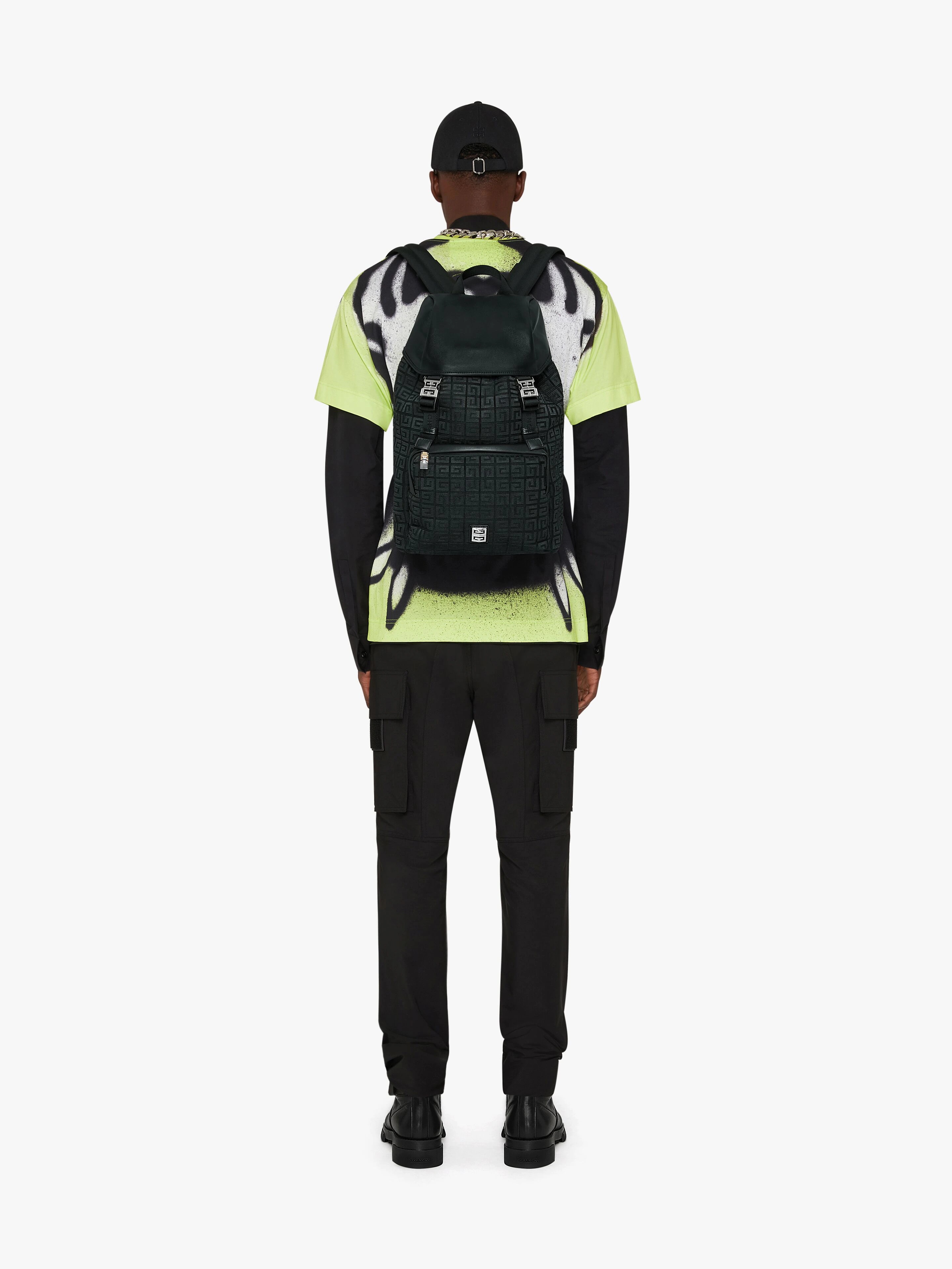 4G LIGHT BACKPACK IN 4G EMBROIDERED CANVAS - 2