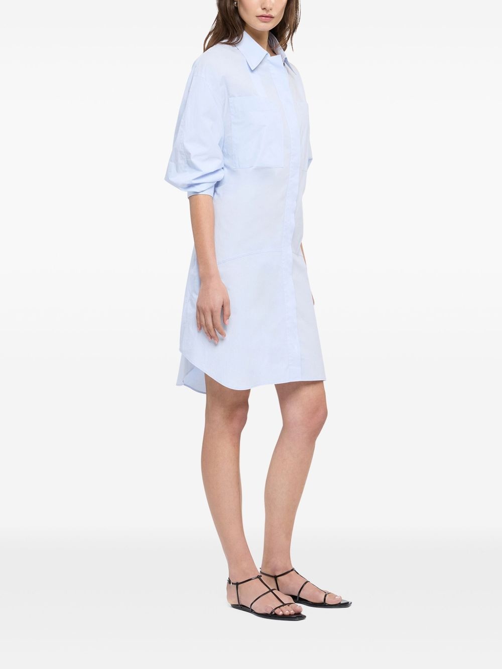 organic cotton shirt dress - 3