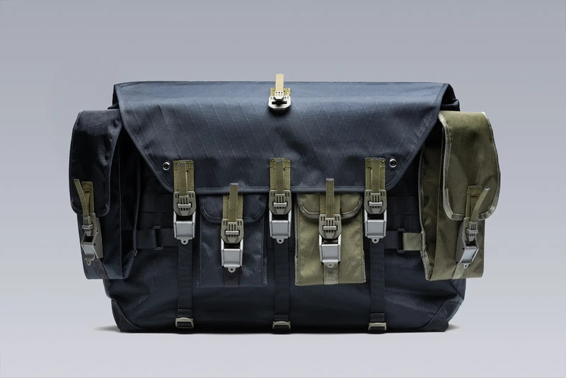 3A-6TS Tec Sys Messenger Einsatztasche Black 18