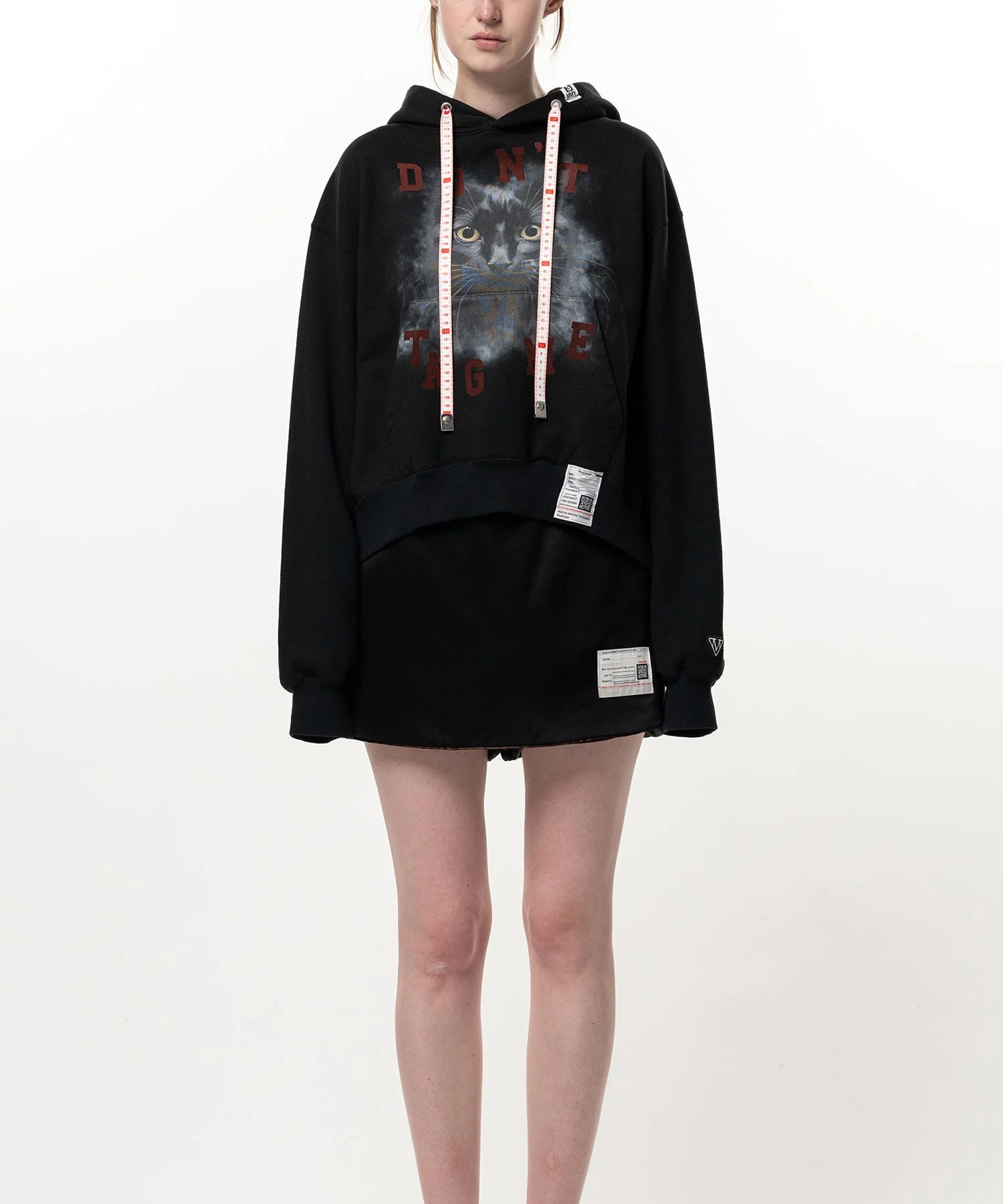 Cat Printed Hoodie - 1