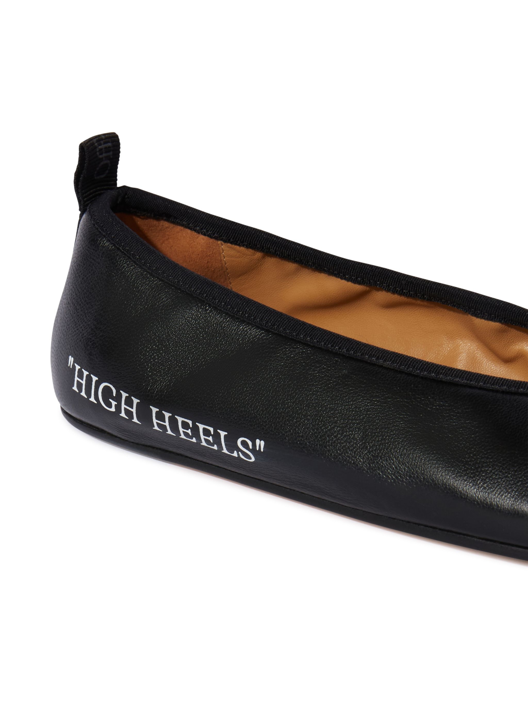 Black "high Heel" Ballerina - 5