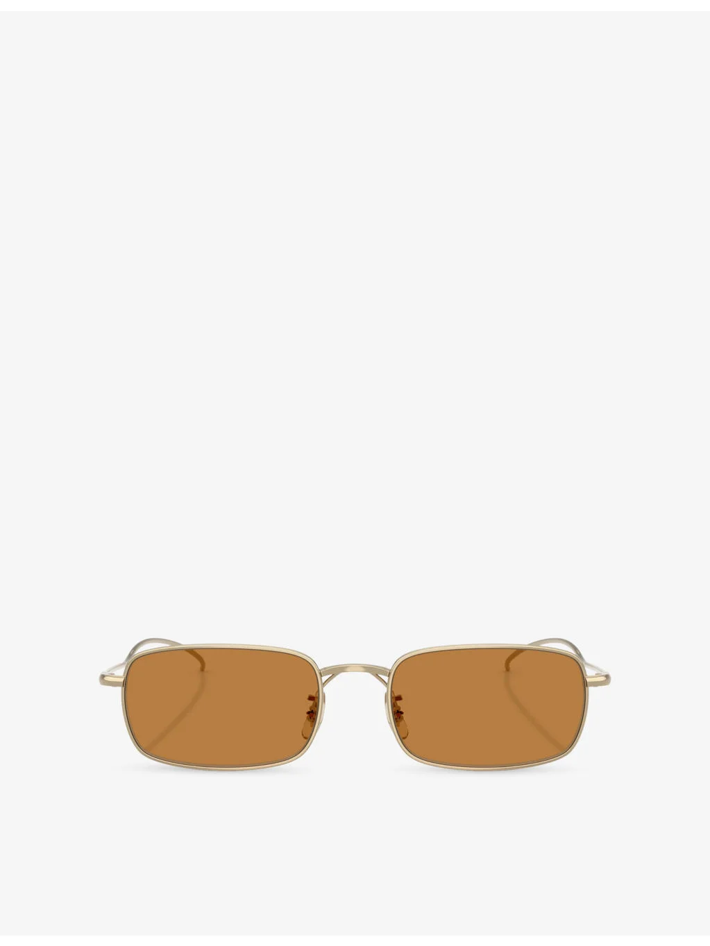 OV1364ST Rectangle-Frame Metal Sunglasses - 1