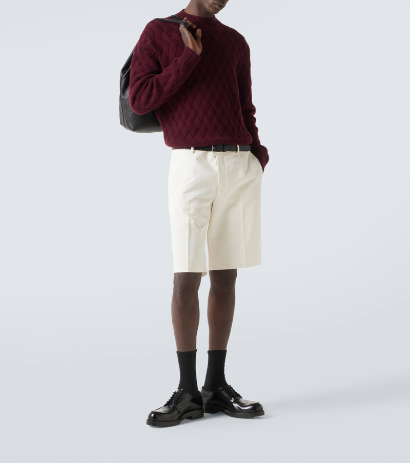 Allude Wool and cashmere turtleneck sweater outlook