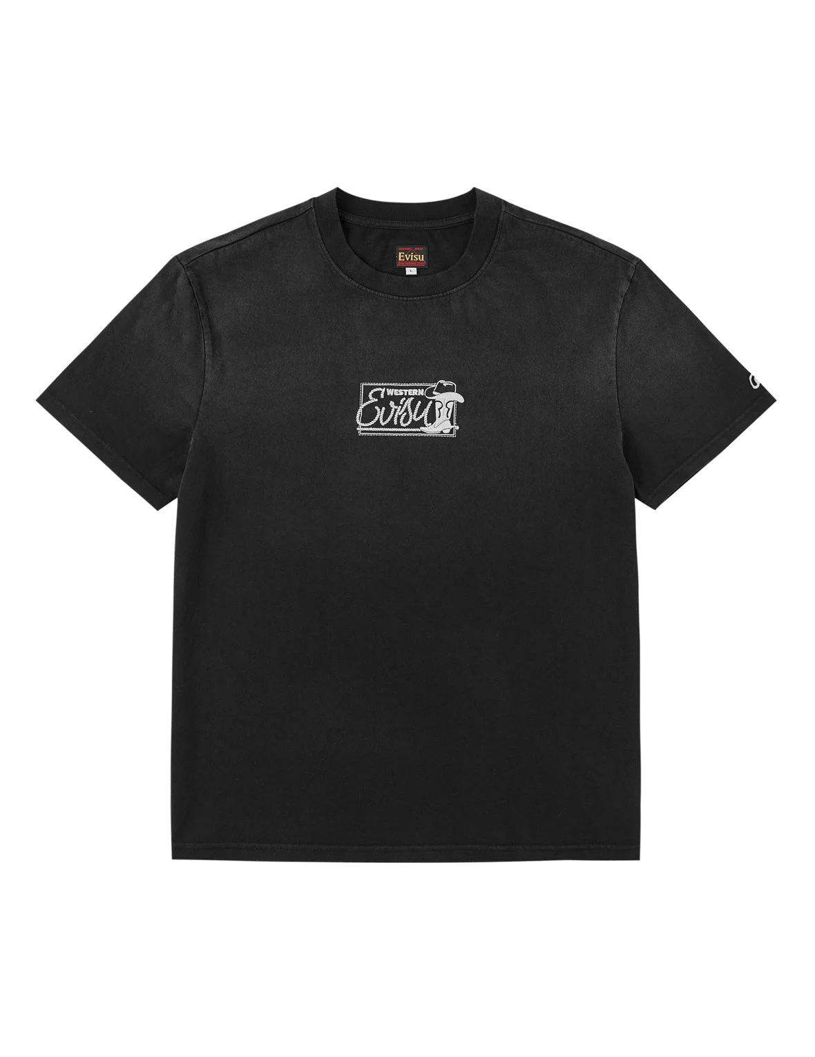 Cowboy Boots Logo Embroidery T-shirt - 1
