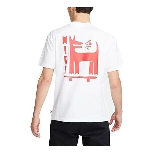 Nike SB Back Print T-shirt 'White' DQ1857-100 - 1