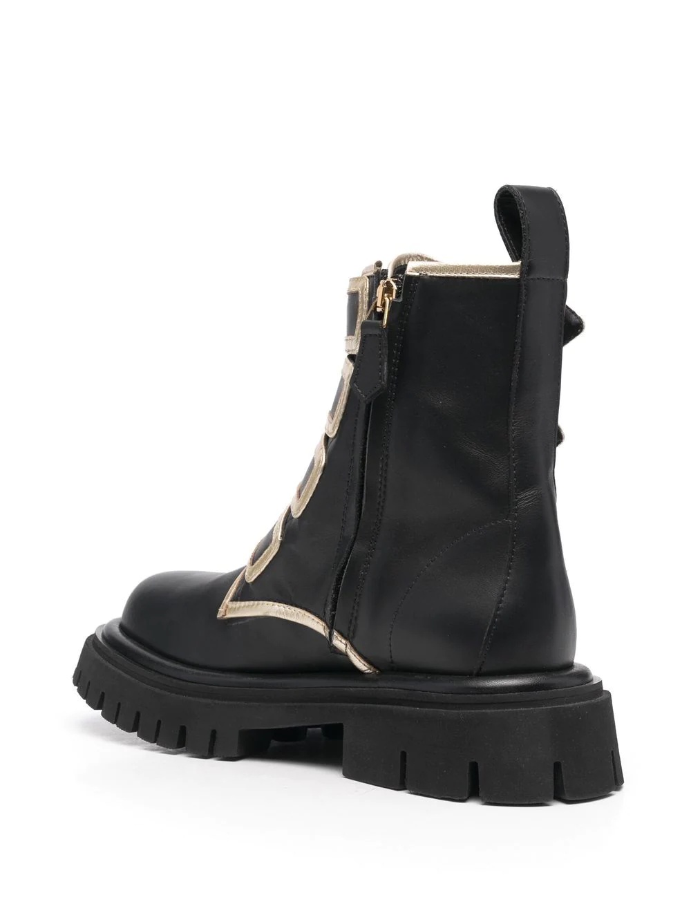 side-buckle ankle boots - 3