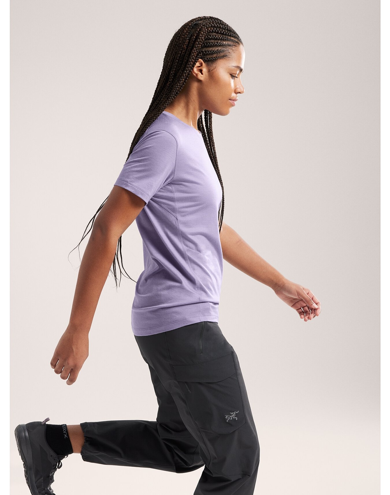 Lana Merino Wool Crew Neck Shirt SS - 6