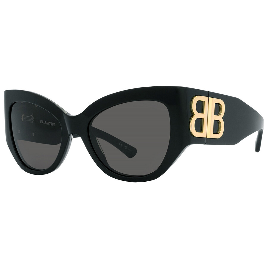 Balenciaga Grey Cat Eye Ladies Sunglasses BB0322S 002 55 - 4