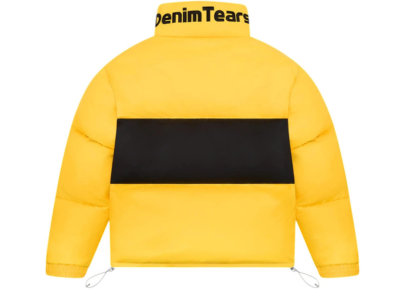 DENIM TEARS Denim Tears DT Outdoor Puffer Jacket Yellow outlook