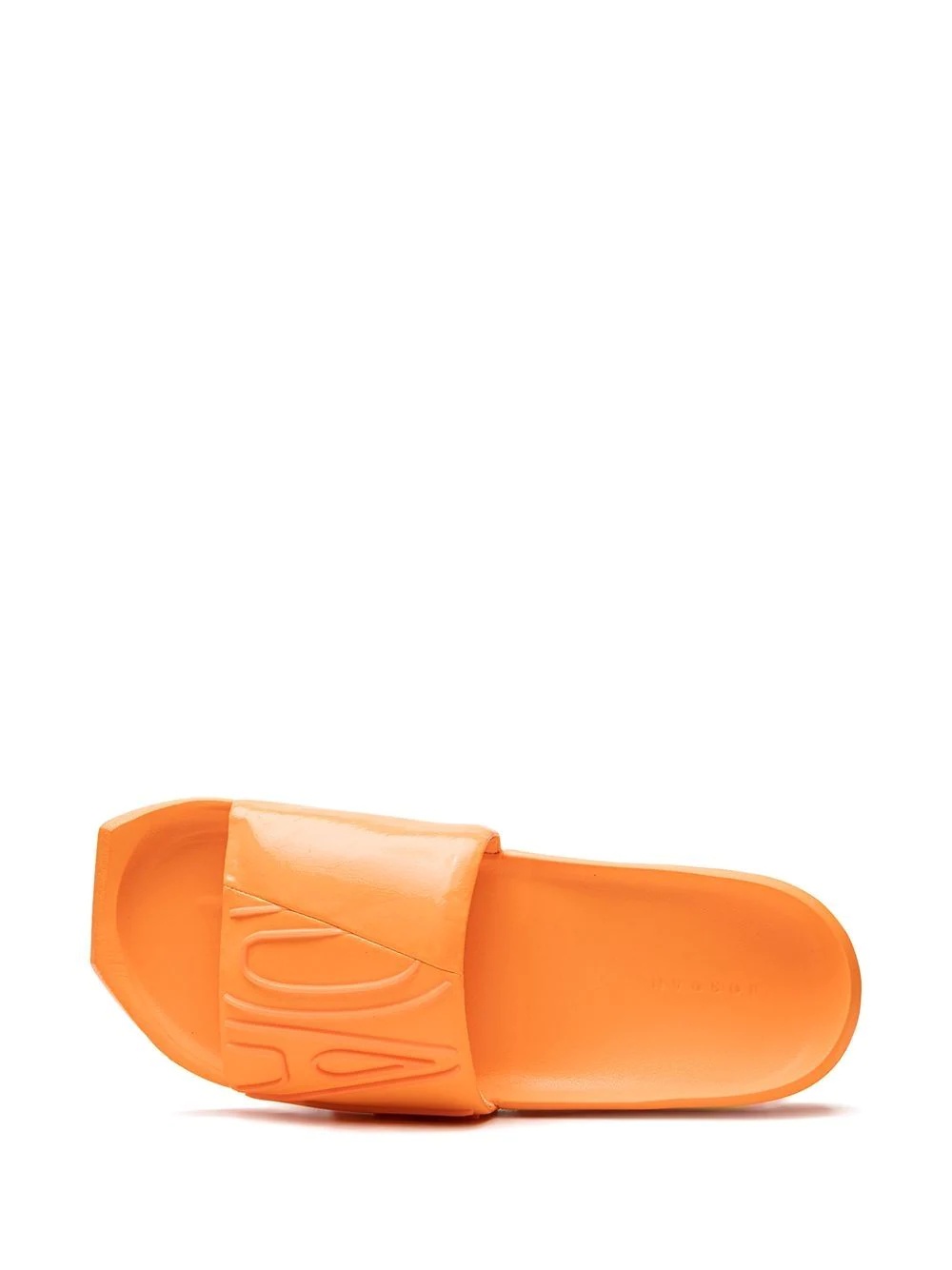 Nola logo-embossed slides - 4