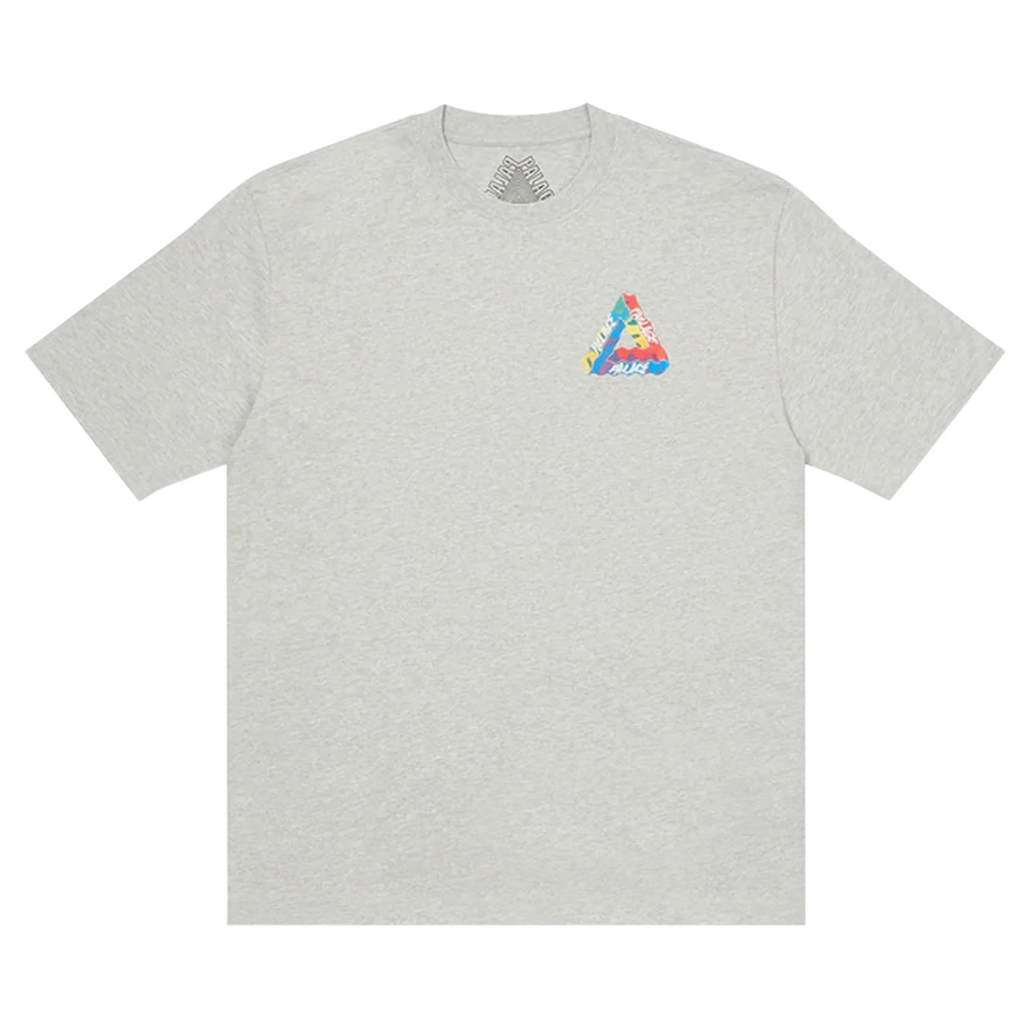 Palace Tri-Visions T-Shirt 'Grey Marl' - 1