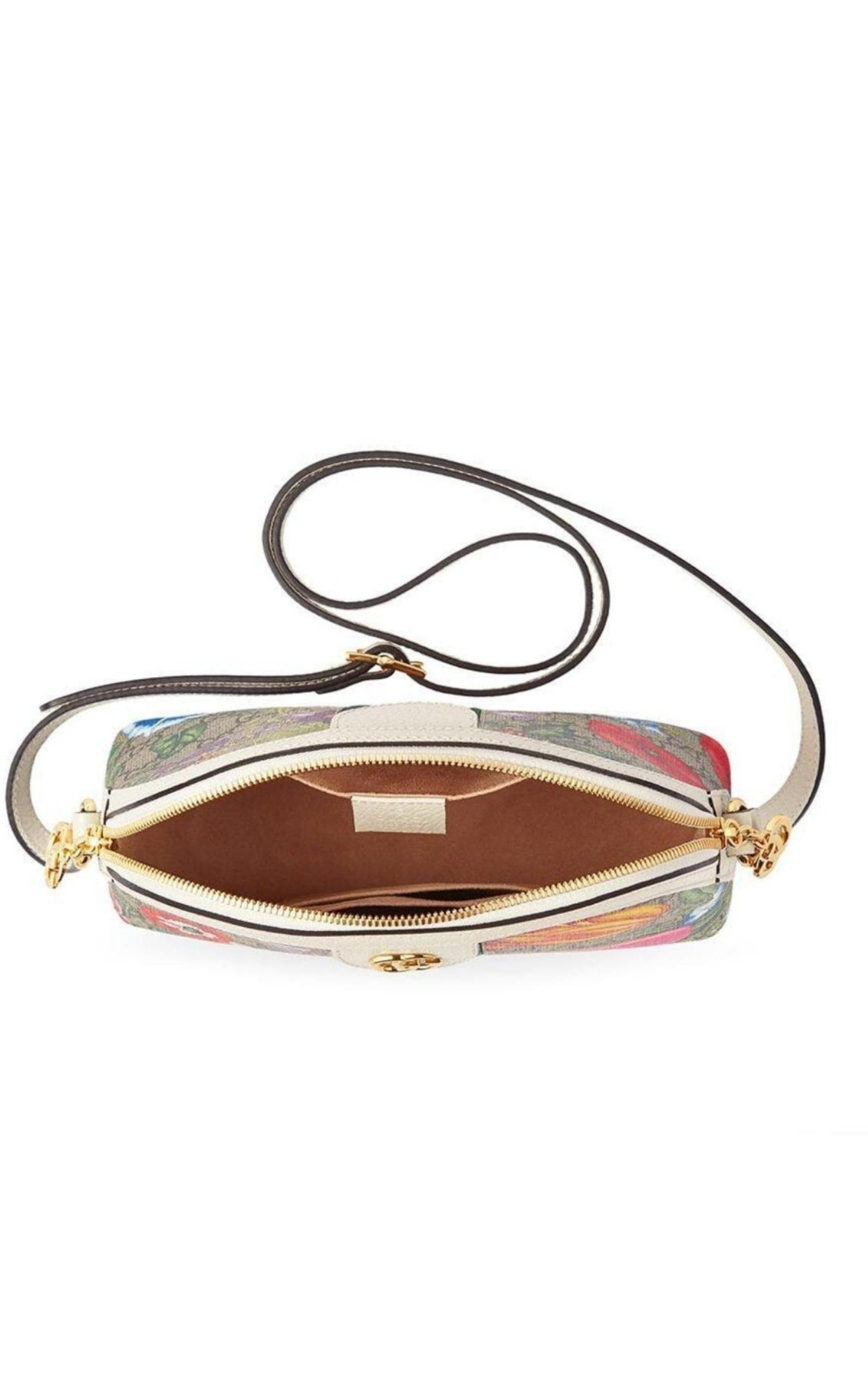 Small Ophidia Flora Shoulder Bag - 4