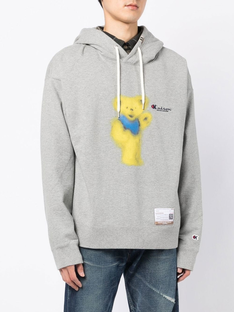 x Champion graphic-print hoodie 3