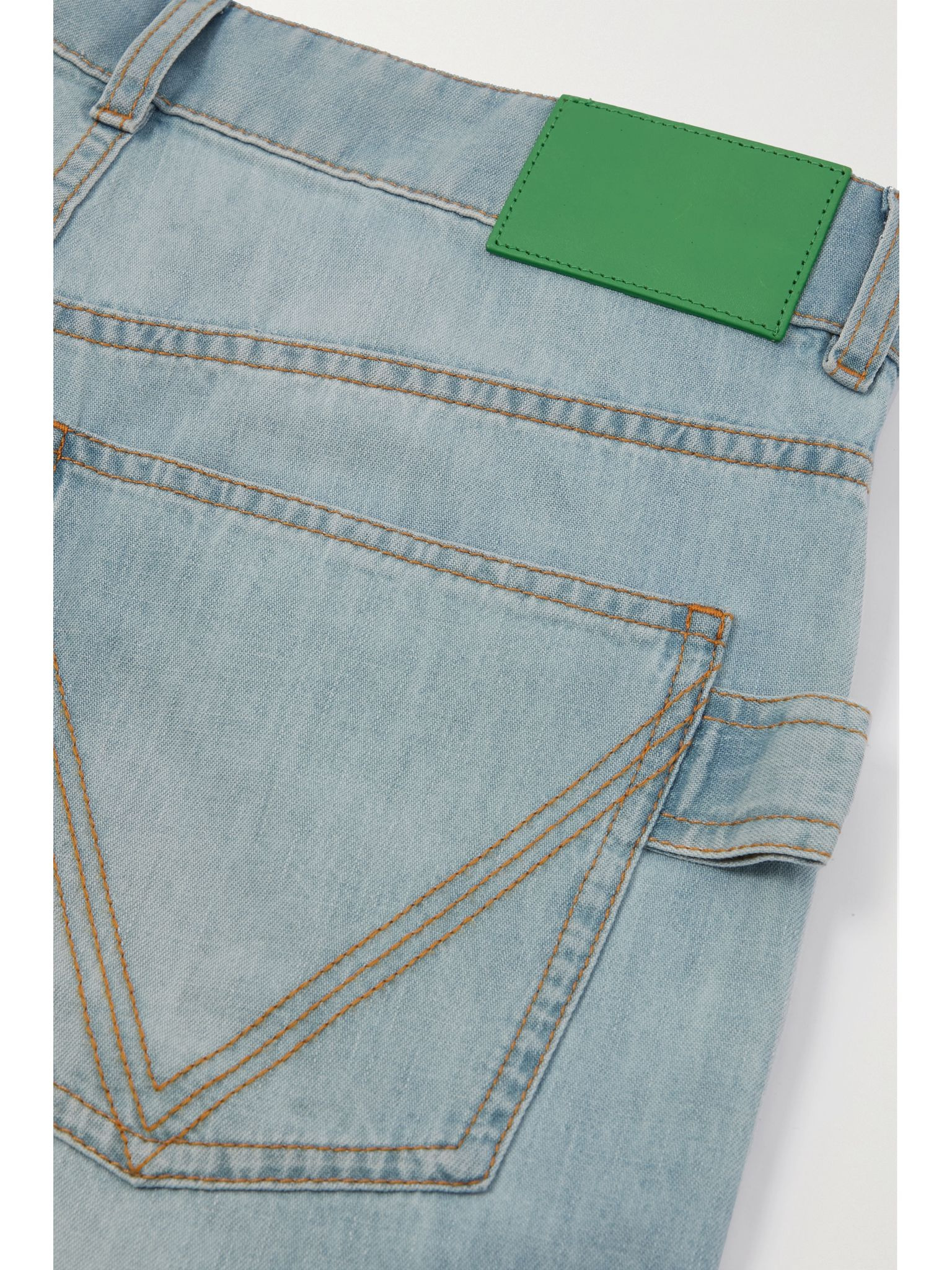 High-rise wide-leg jeans Blue - 5