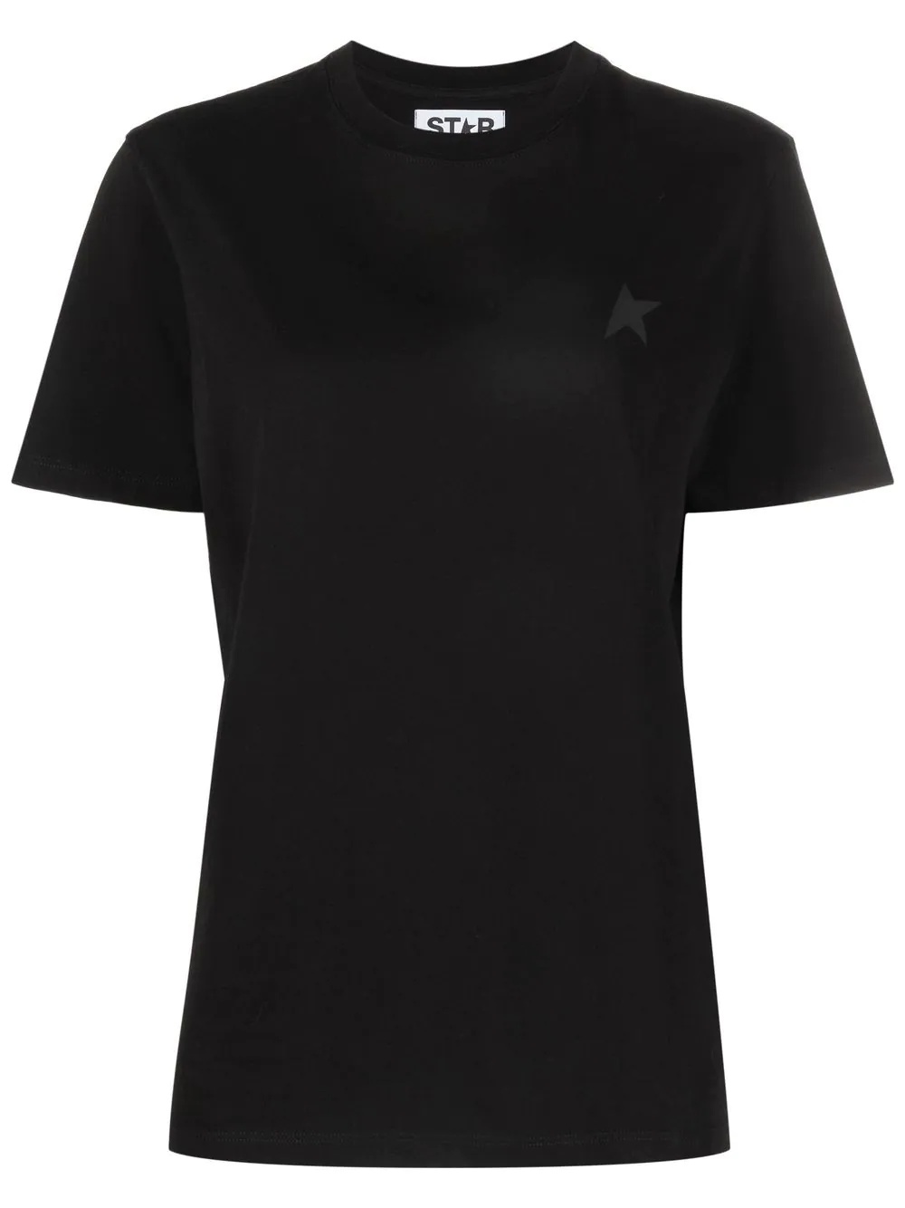 logo-embroidered short-sleeved T-shirt - 1