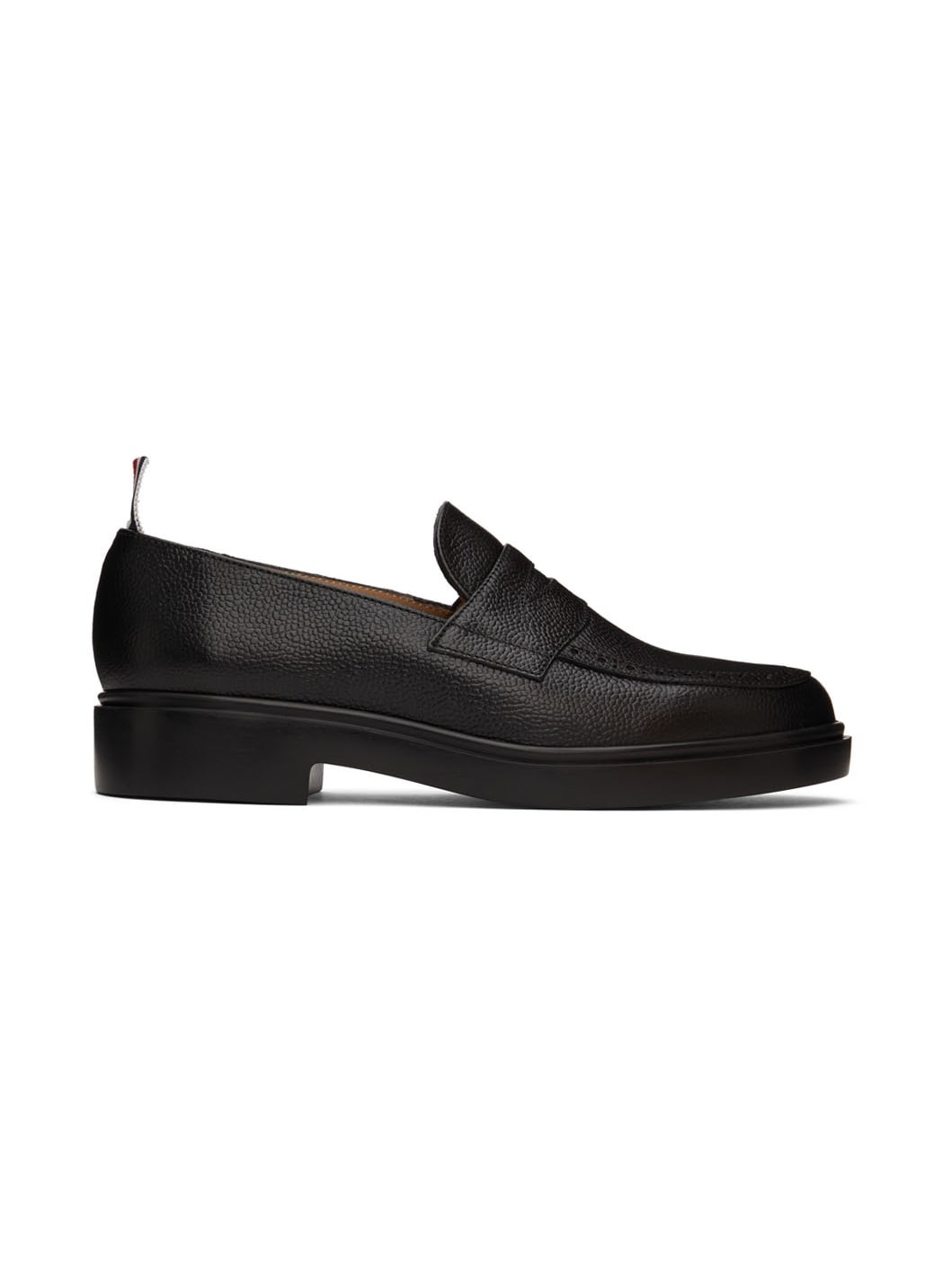 Black Penny Loafers - 1