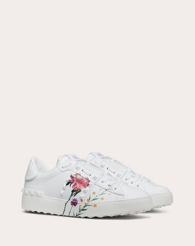 Valentino Rockstud Untitled Sneaker with Flowersity Print outlook