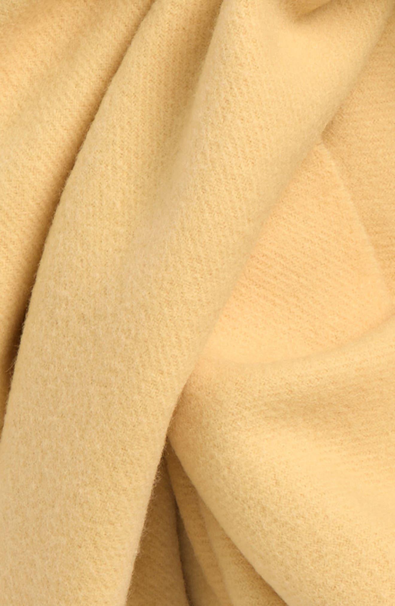 TOTEME Classic Wide Virgin Wool Scarf in Soft Yellow at Nordstrom - 4