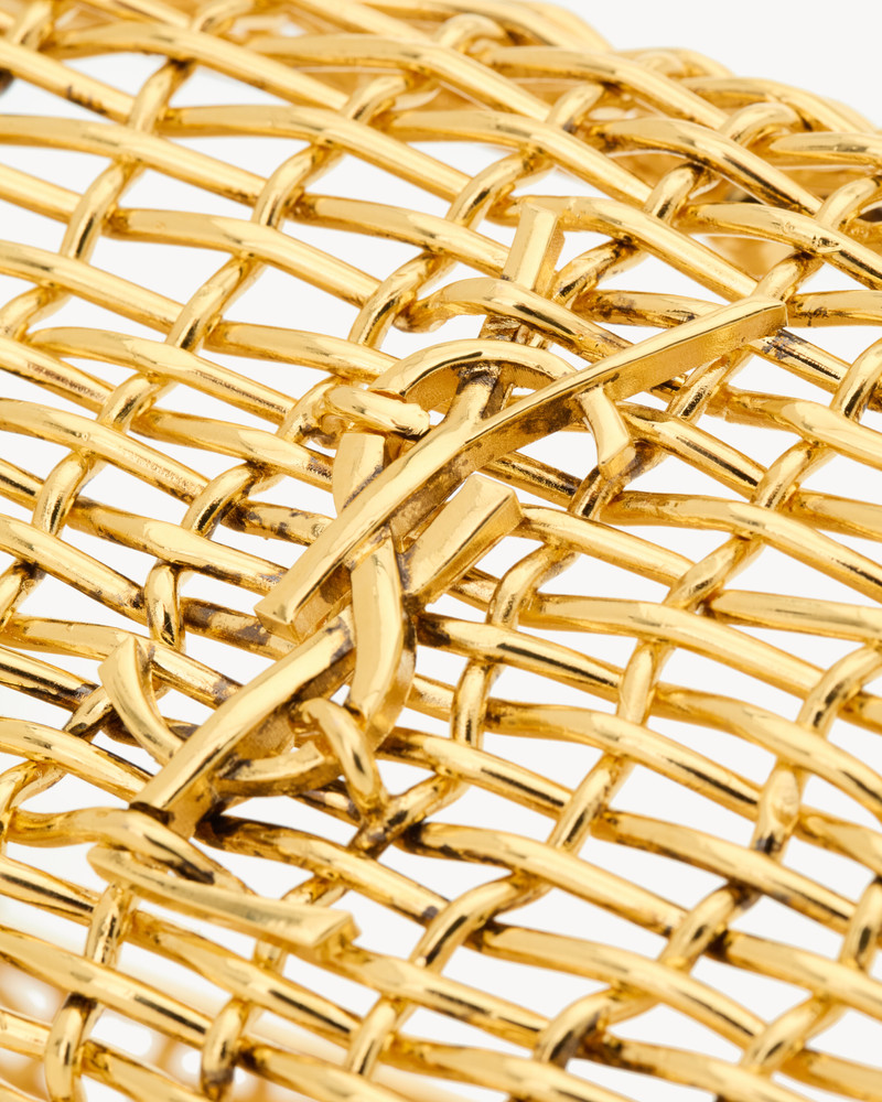 EVENING CLUTCH IN WOVEN METAL 6