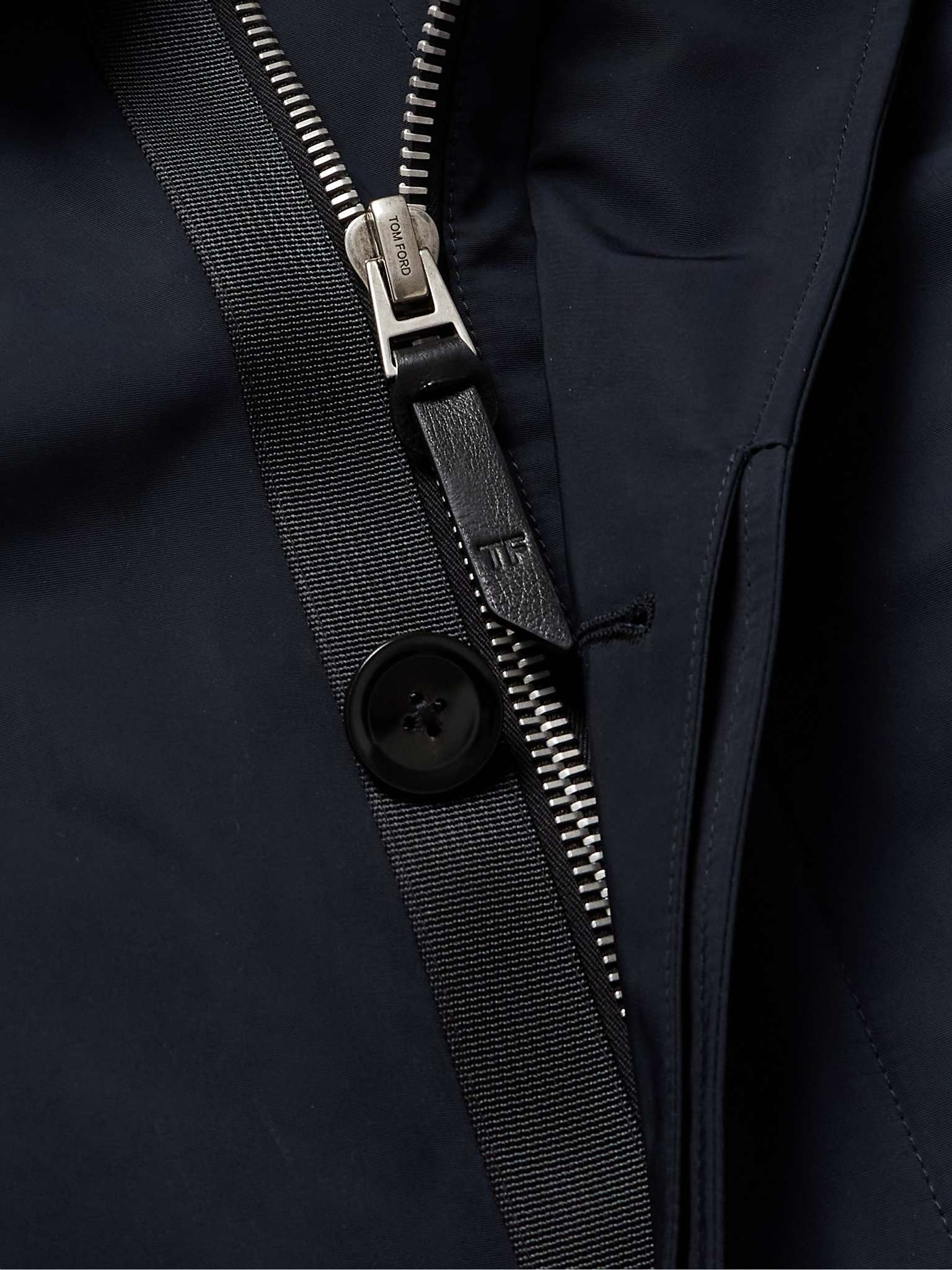 Faille Coat with Detachable Quilted Down Liner - 4