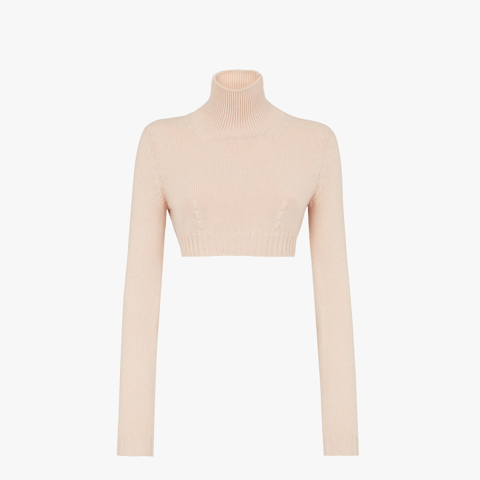 Pink cashmere sweater - 1