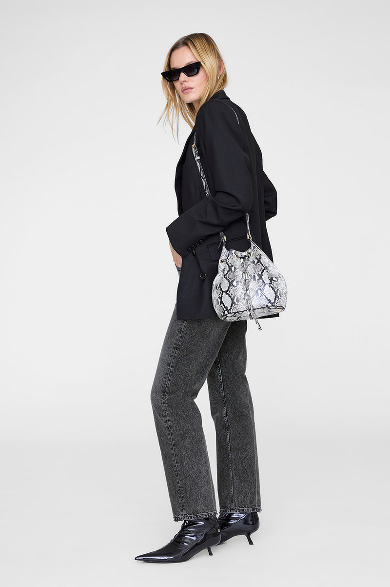 Mini Alana Bucket Bag - Python 3