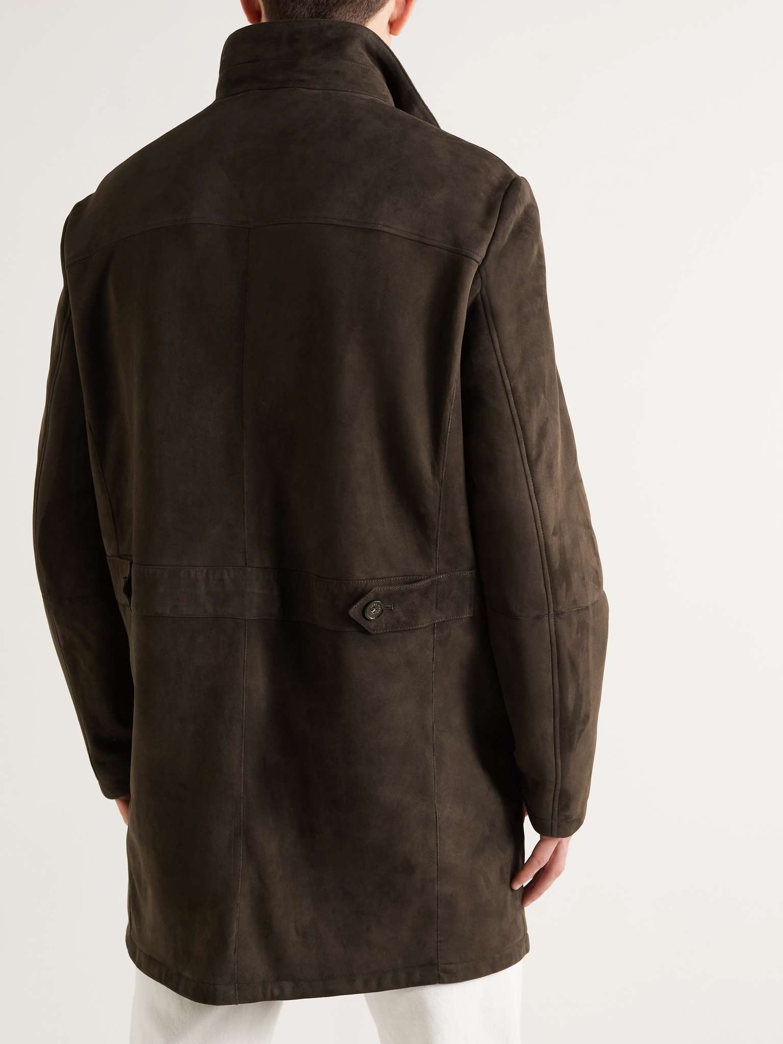 Shearling Car Coat - 4