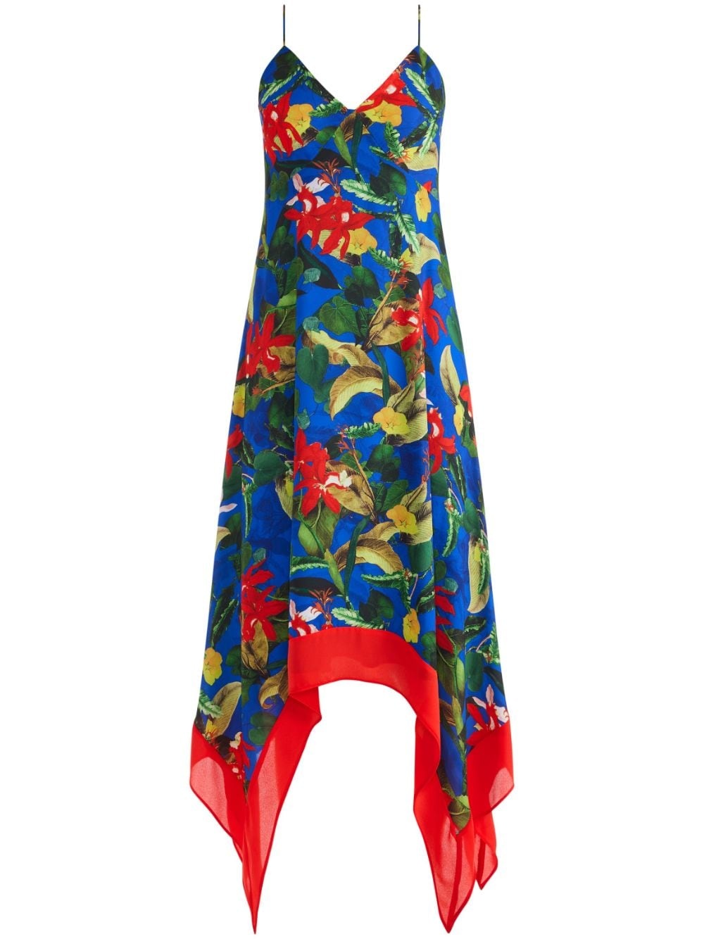 Kayson floral-print midi dress - 1