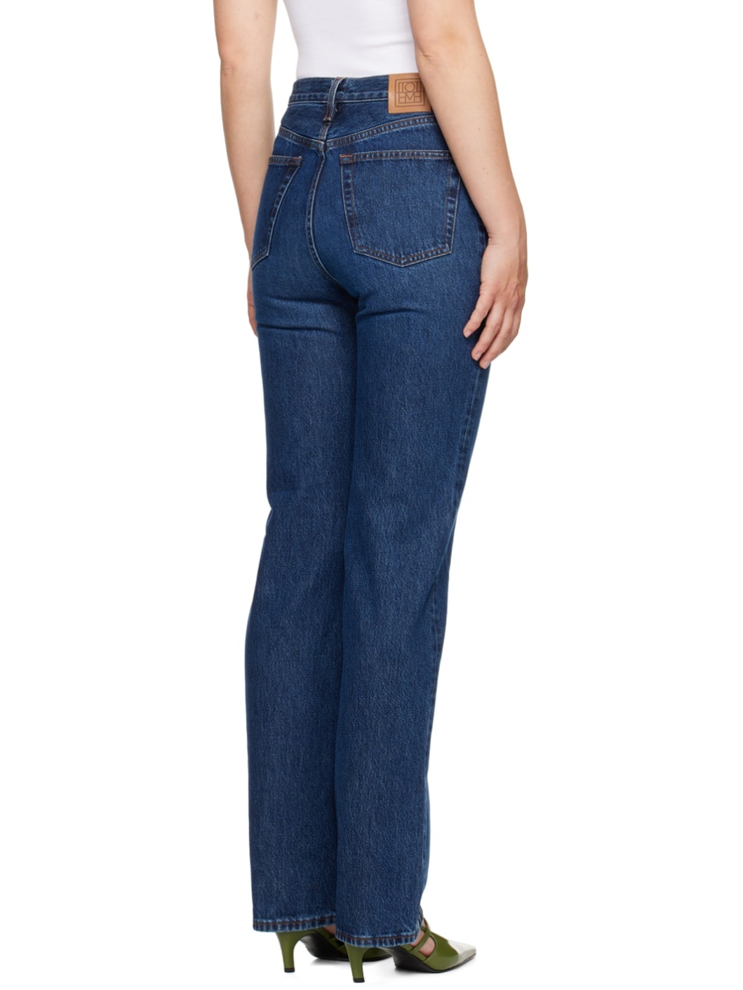 Indigo Classic Cut Jeans - 3