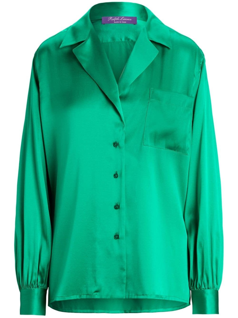Roslin stretch-silk shirt 1