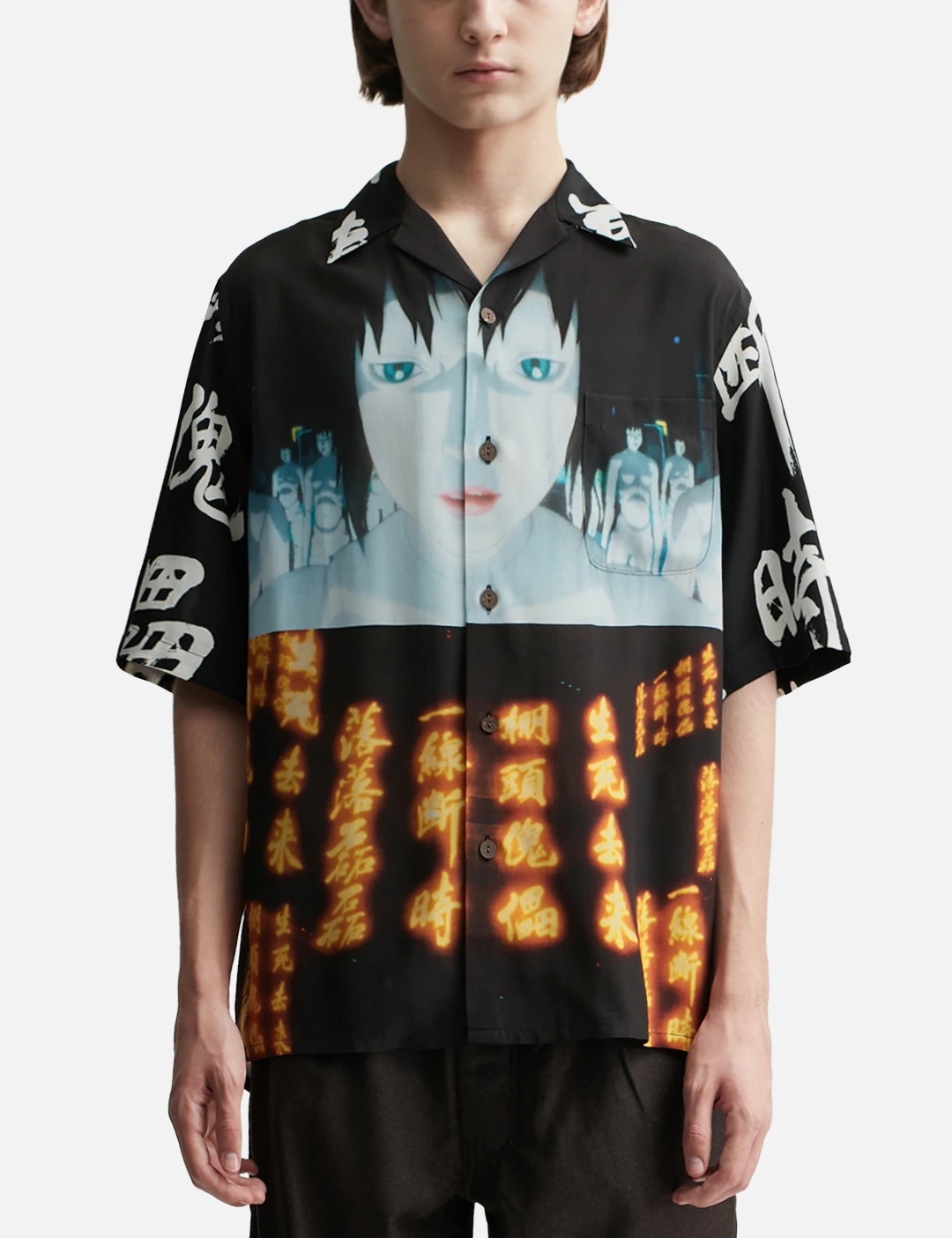 GHOST IN THE SHELL 2.0 INNOCENCE HAWAIIAN SHIRT (TYPE-2) - 3