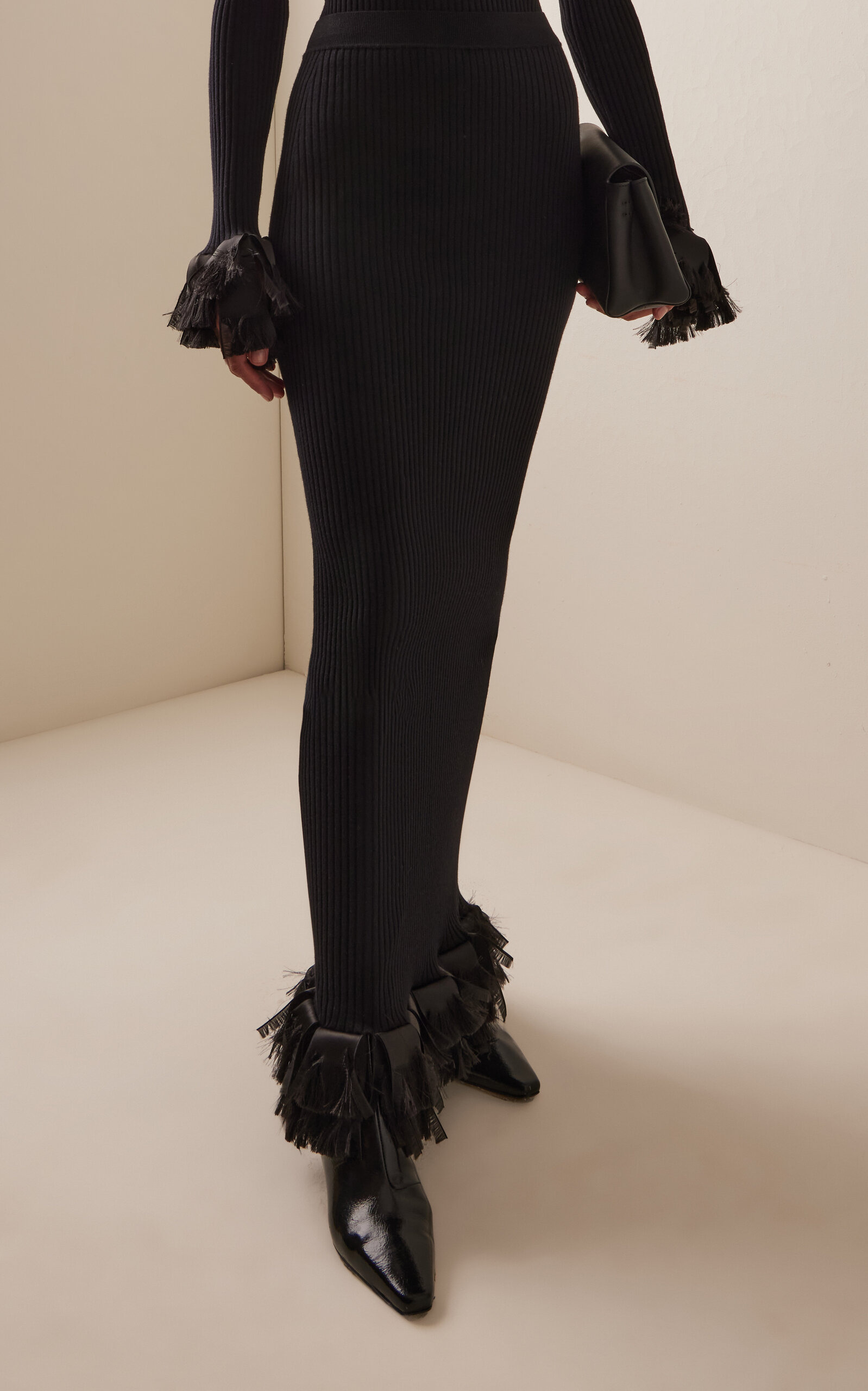 Nova Ribbon Sweater black - 3