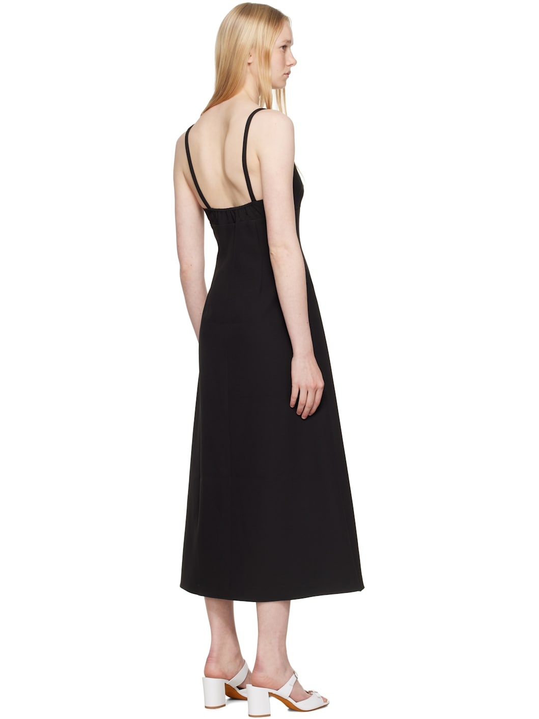 Black Pilton Midi Dress - 3