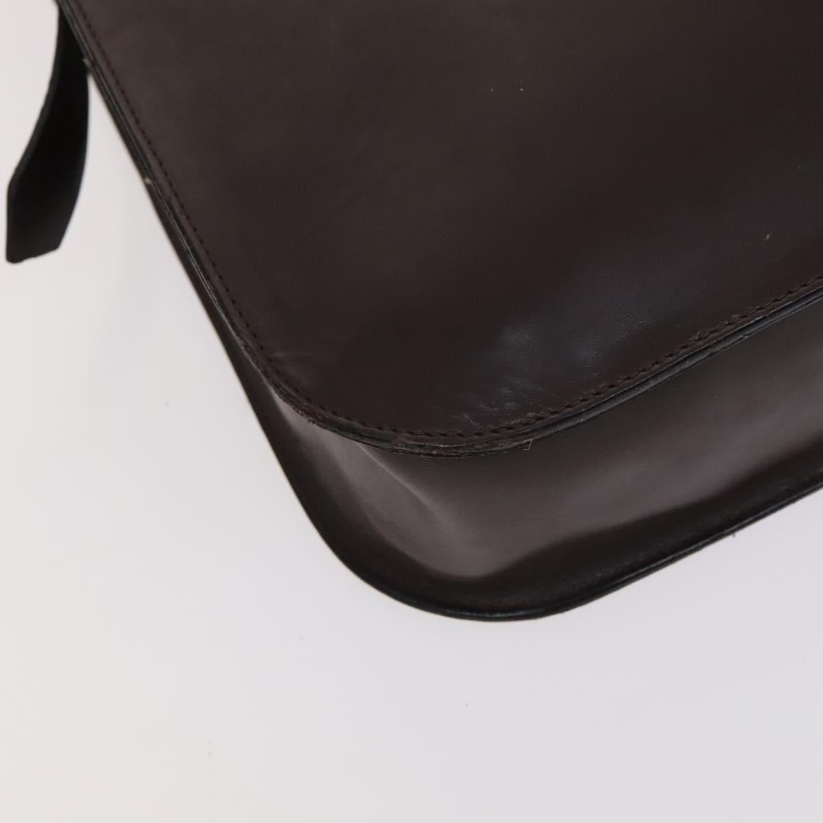 CHANEL Tote Bag Leather Brown Gold CC - 16