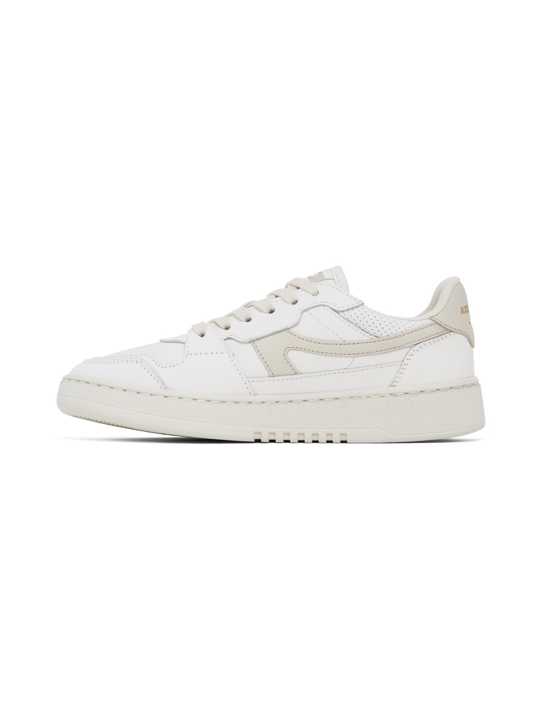 White & Beige Dice-A Sneakers - 3