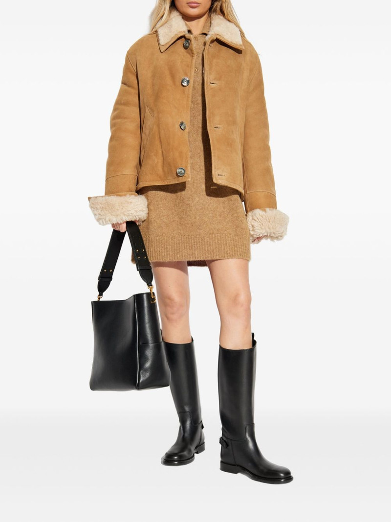 AMI Paris Buttoned collared dress outlook