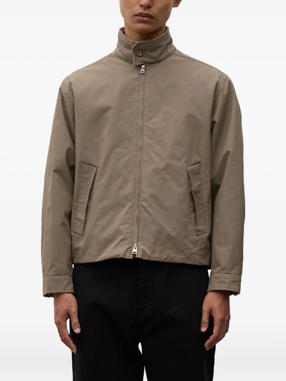 Windstopper funnel-neck jacket - 1