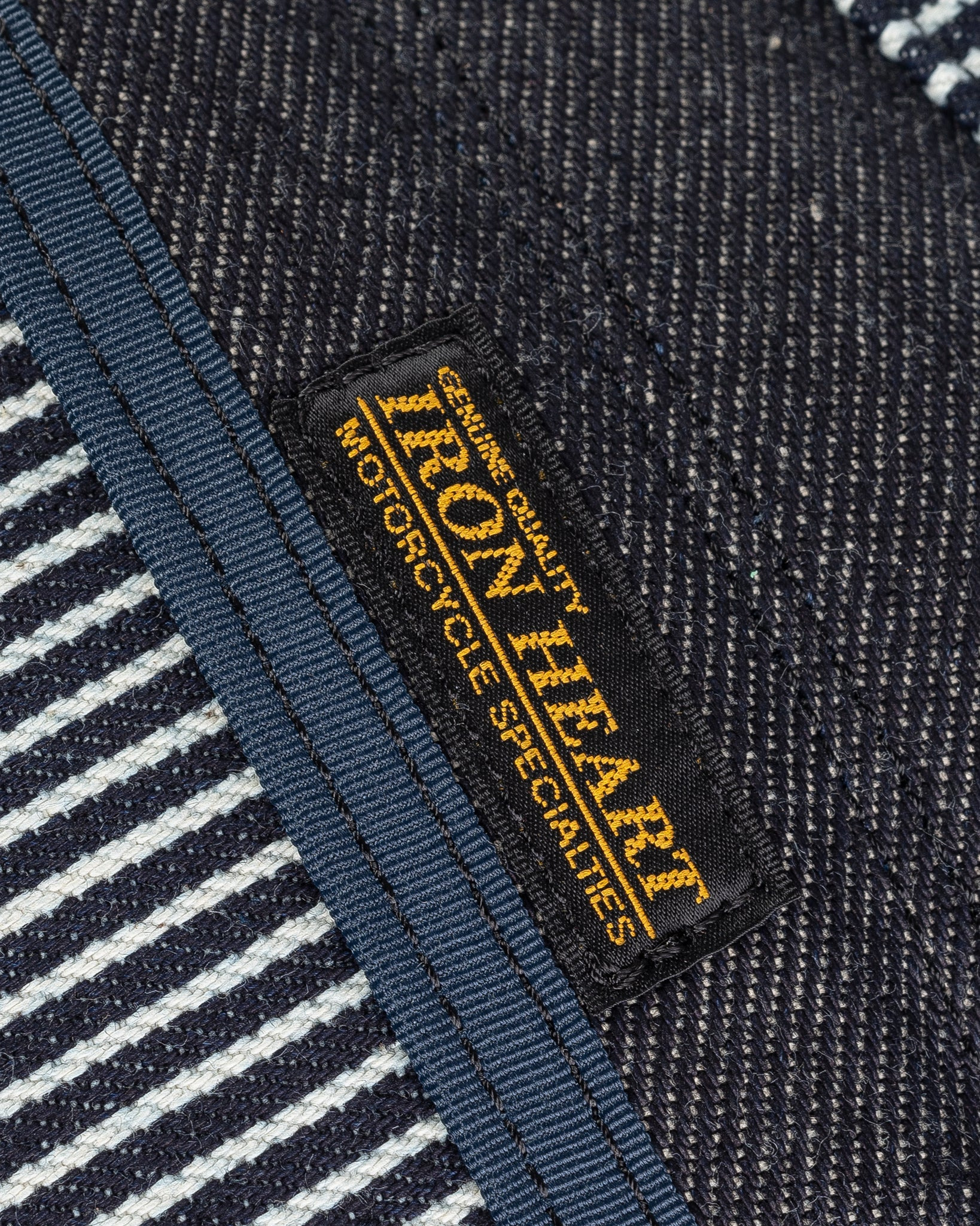 IHE-19-HIC 12oz Hickory Stripe Small Shoulder Bag - Indigo - 8