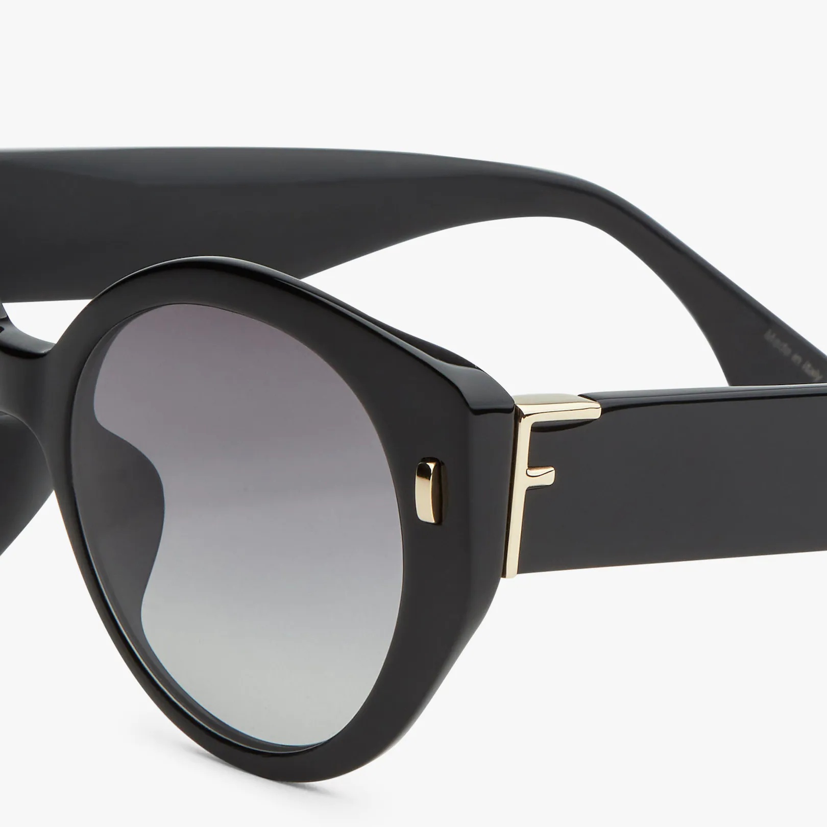 Black acetate sunglasses - 3